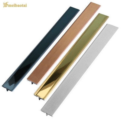 Stainless Steel Tile Trim for Ceiling Decoration with 0.6/0.8/1.0mm Thickness