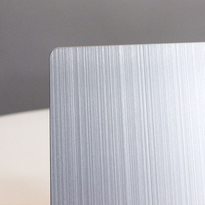 Flat Shape Hairline 201 Stainless Steel Sheet Cold Rolled DIN EN Standard