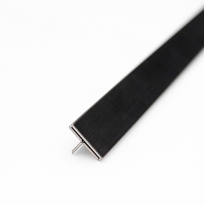 3048mm Stainless Steel Effect Tile Trim 304 Stainless Steel T Tile Strip