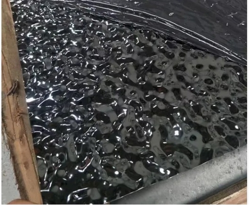 PVD Color Coating on Water Ripple Stainless Steel Sheet for Catering Vehicles