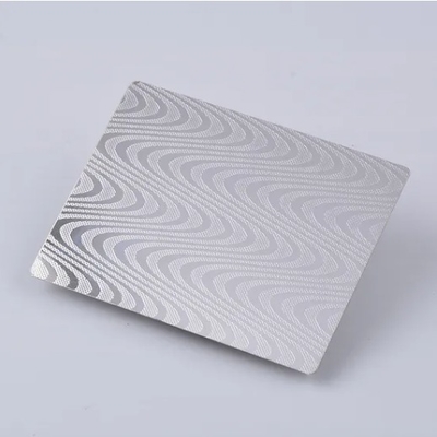 Durable Ss304 Mirror Embossed Stainless Steel Sheet For Signage And Decorations