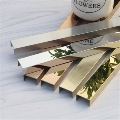 U Profile Stainless Steel 304 Corner Tile Trim 10FT Tile Trim