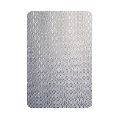 Silver Polish Embossed Stainless Steel Sheet 201 Plate