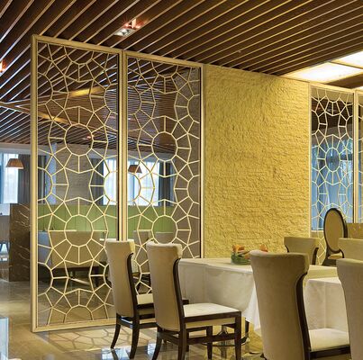 Good price Modern Stainless Steel Room Divider, Decorative Metal Privacy Screen online