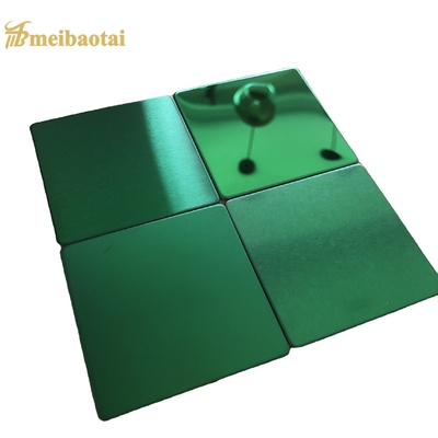 Mirror Finish Coloured Stainless Steel Sheet JIS Standard 1.2mm Thickness