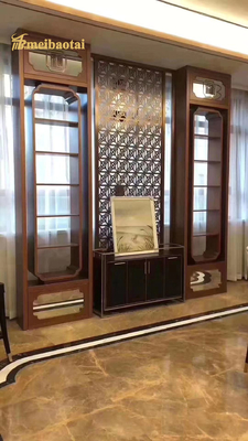 8mm 201 Stainless Steel Partition Room Divider Decorative Screen Panels