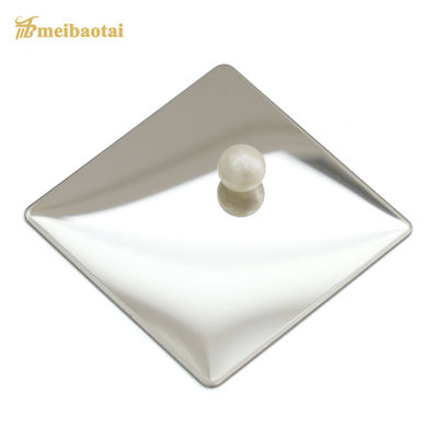 Good price Mirror Finish Decorative Stainless Steel Sheet 4x8 Size 0.6mm Thickness for Elegant Wall and Ceiling Decor online