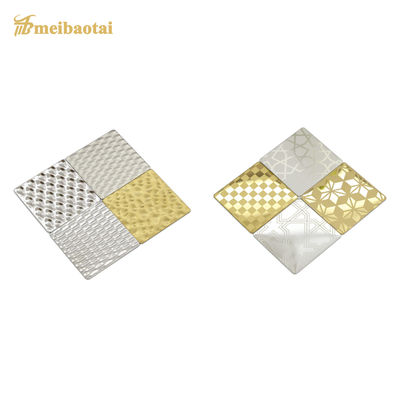 Good price 8K Surface 304 Grade Sustainable Cold Rolled Stainless Steel Plate Stamped Honeycomb Metal Sheet online
