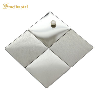 Good price 0.55mm Thick Brushed 304 Stainless Steel Sheet Four Feet Size for Kitchen Decoration online