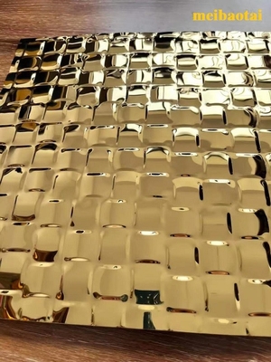 PVD Color Plating Stainless Steel Sheet Metal Four Feet