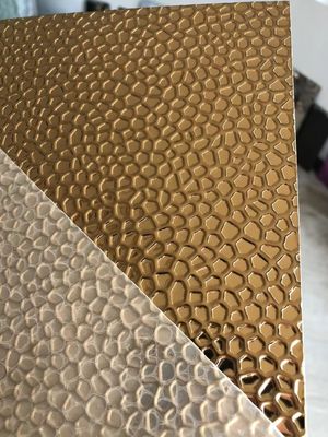 Good price Honeycomb Stamped Gold Silver Mirror 304 Stainless Steel Sheet for Decorative Wall and Ceiling online