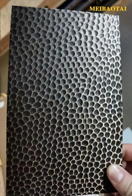 Honeycomb Stamped Decorative Stainless Steel Plate Sustainable