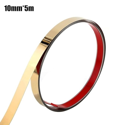 Metal Stainless Steel Adhesive Roll Flat Tape with Hairline Finish