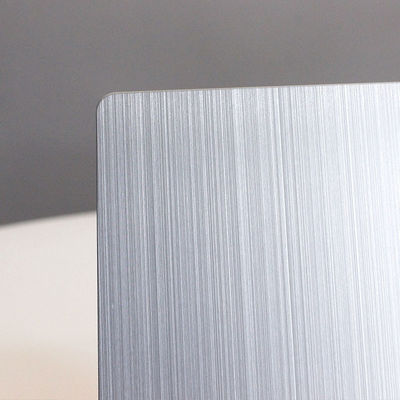 Flat Shape Hairline 201 Stainless Steel Sheet Cold Rolled DIN EN Standard Plate