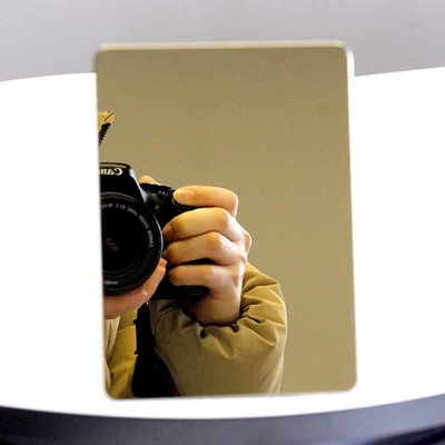 Champagne Gold Mirror Polished Stainless Steel Sheet