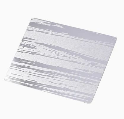Durable Grade 201 Mirror Embossed Stainless Steel Sheet 0.85mm Thickness for Signage and Decorations