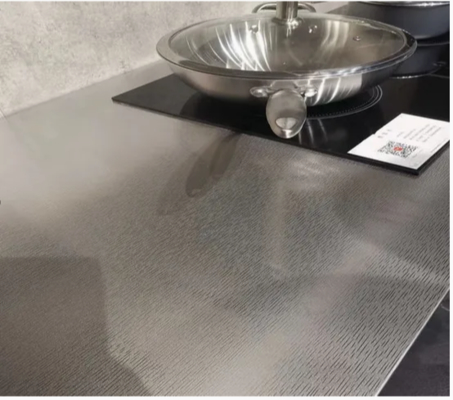 Mirror Stamped Stainless Steel Sheet PVD Color Coating Decoration Embossed Plate