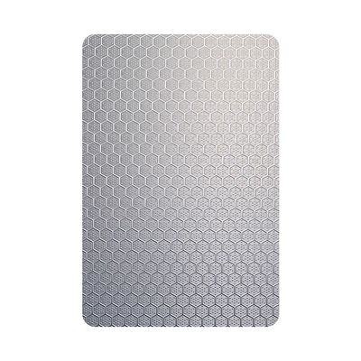 Good price Silver Polish Embossed Stainless Steel Sheet 0.85mm Thickness with Slit Edge for Decorative Wall and Ceiling online