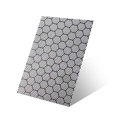 Silver Polish Embossed Stainless Steel Sheet 201 Plate