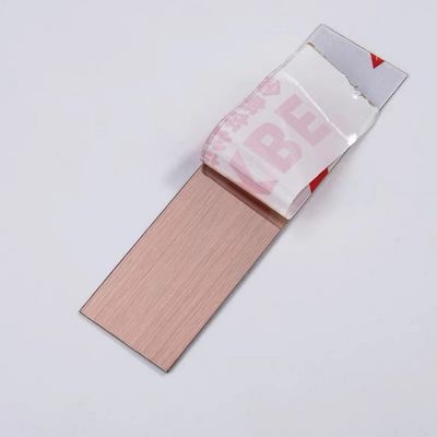 Good price Popular Color Mirror Design Stainless Steel Tile Trim Adhesive Roll online