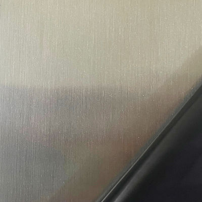 0.55mm Thickness 1219x2438mm PVD Color Coated Hairline Stainless Steel Sheet with Scotch Brite Finish