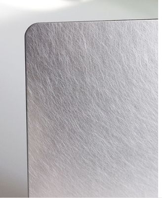 hot sell 201 silver color Stainless Steel Vibration Sheet Decoration Plate