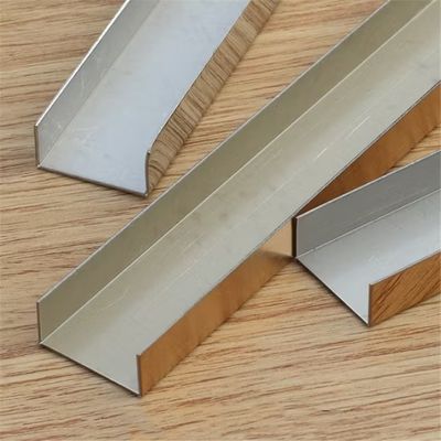 Manufacturer U Profile 304 Stainless Steel Tile Trim
