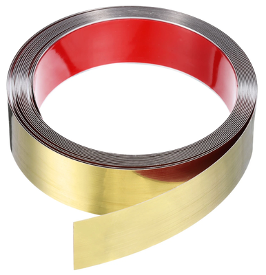 stainless steel golden strip decoration wall