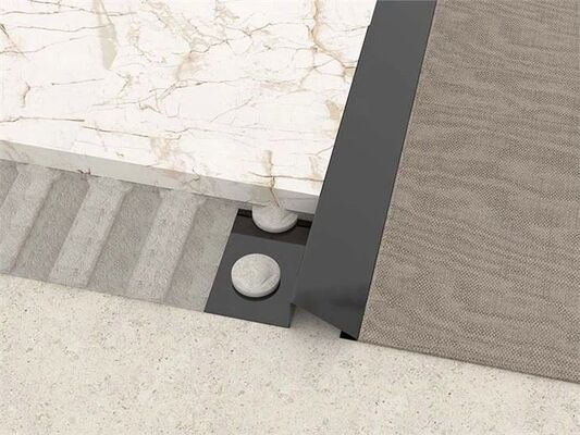 Good price 0.25 Inch PVD Coated Tile Edge Trim with Customizable Sizes in 304/316L Stainless Steel online