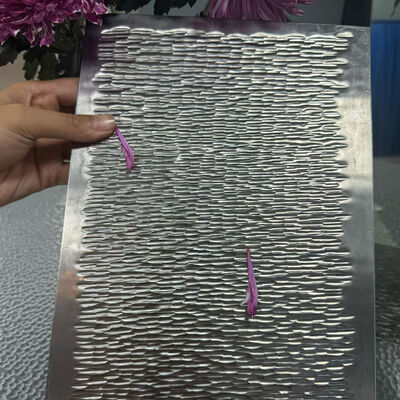  Handmade Hammered Willow Leaf Textured 304 BA Decorative Sheet