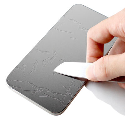 Good price Food Grade 304 Ice-Crack Pattern Embossed Stainless Steel Sheet with Scratch-Resistant Coating online
