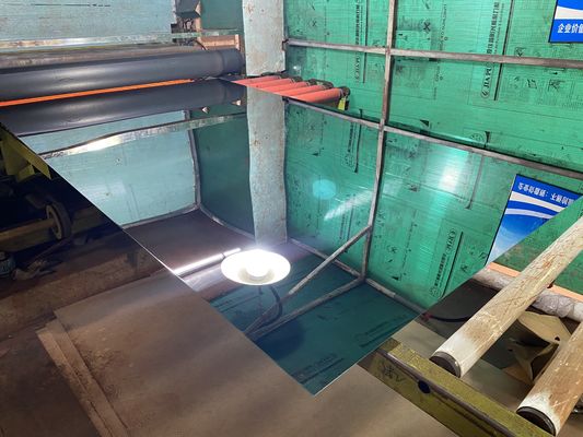 201 Stainless Steel Mirror Finish Decorative Sheet with 0.55mm Thickness for Kitchen Wall and Ceiling