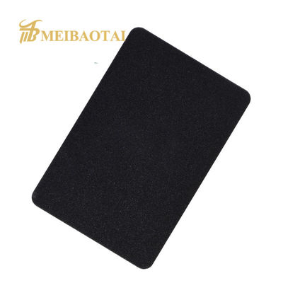 Sandblasted 0.75mm Thickness Anti Fingerprint Decorative Stainless Steel Sheet for Elegant Wall Panels