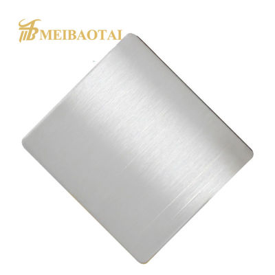 Good price PVD Coated 430 Grade Hairline Stainless Steel Sheet 1219x2438mm for Wall Panels and Trim online