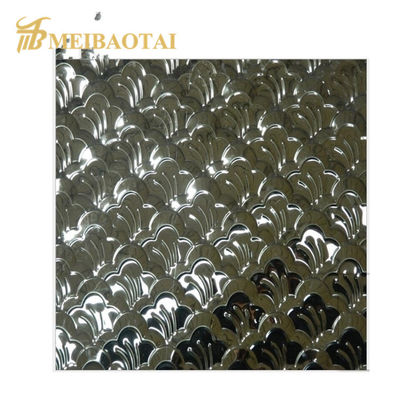 Good price Golden Black Polished Embossed Stainless Steel Sheet with 0.85mm Thickness and Double PVC Film for Decorative Use online