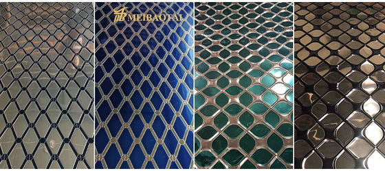 Grade 201 Stainless Steel Embossed Sheet with PVD Color Coating and Mirror Surface for Decorative Applications