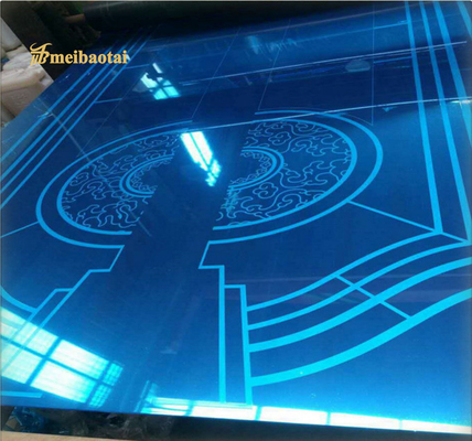 Mirror Etch Elevator Decorative Stainless Steel Sheet Colored AISI Standard