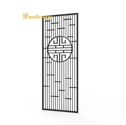 Laser Cutting Stainless Steel Room Divider , SUS201 Metal Room Separator