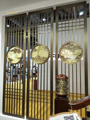 Good price SS304 201 Hairline Stainless Steel Screen Decoration Hotel ,Wall，Restaurant online