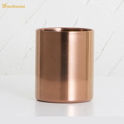 ODM Stainless Steel Metal Fabrication Flower Pot With 100micron PVC Film