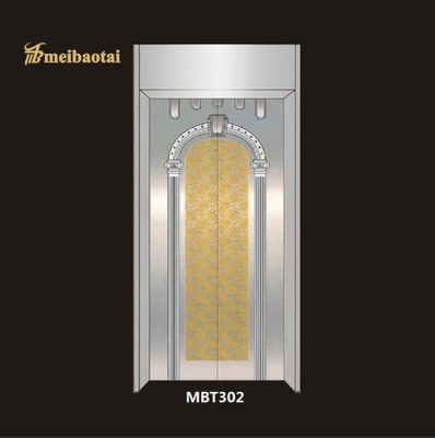 Good price 0.65mm Thickness 304 Grade Etched Mirror Stainless Steel Sheet for Elevator Decoration online