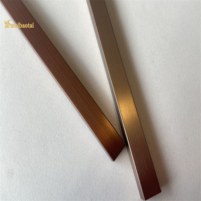 Good price Antique Bronze Stainless Steel Tile Trim with 8FT Length and Anti Finger Print for Decorative Wall Corner online
