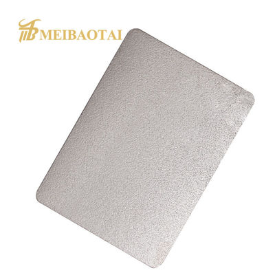 Good price Silver Mirror Embossed Stainless Steel Sheet 0.85mm Thickness Grade 201 for Wall Panels and Decorative Use online