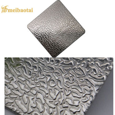 Good price 0.55mm Thickness 304 Stainless Steel Embossed Sheet for Decorative Wall Panels online