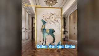 3D Printed Steel Room Divider