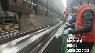 PVD Black Mirror 10 Feet Stainless Steel Edge Trim 304 Shape Demo