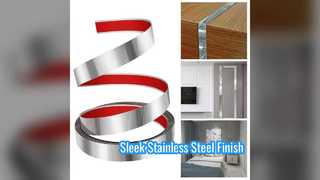 Silver Mirror Hairline Stainless Steel Tape